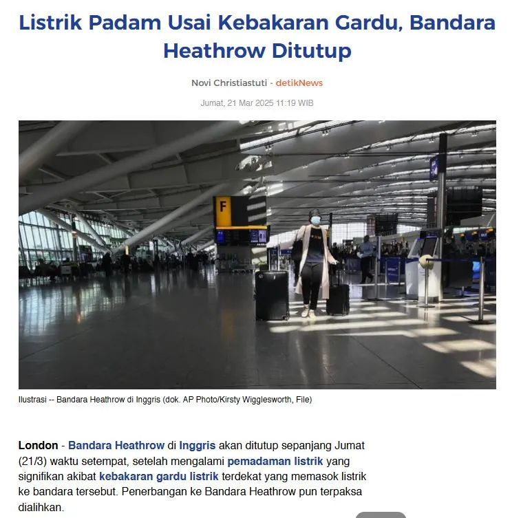Bandara Lumpuh Akibat Pemadaman? PLTS Komunal Jawabannya !