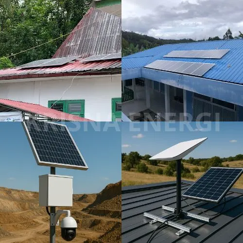 PLTS Atap 600WP: Solusi Energi Mandiri untuk CCTV dan Internet