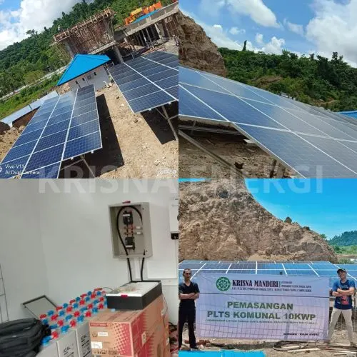 PLTS Komunal 10 KWP: Solusi Backup Listrik Darurat Hemat dan Andal