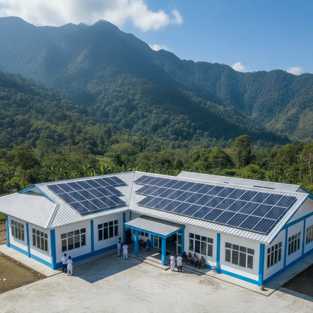 Jual PLTS Off-Grid untuk Puskesmas di Papua – Solusi Energi Mandiri dan Hemat Biaya