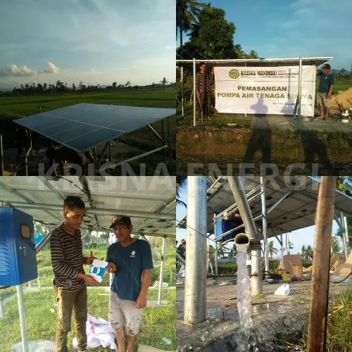 Pompa Tenaga Surya untuk Irigasi dan Pertanian Hemat Energi