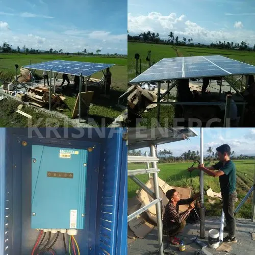 Pompa Tenaga Surya untuk Sumur Bor dan Sungai di Daerah Terpencil